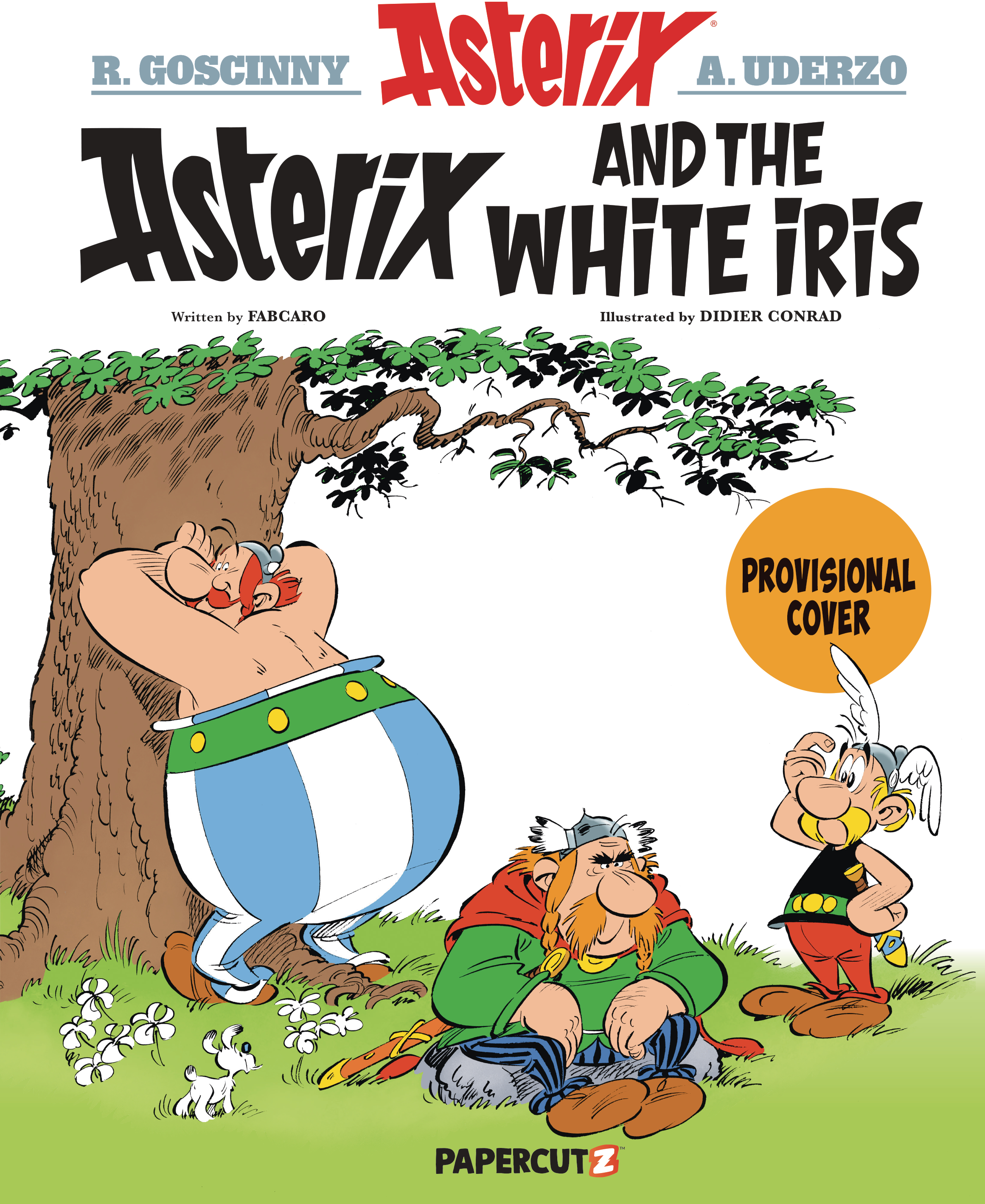 Asterix Papercutz Edition Graphic Novel Volume 40 Asterix & White Iris