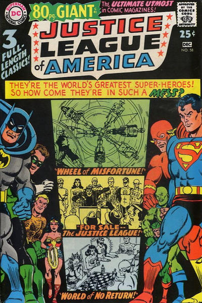 Justice League of America #58-Good (1.8 – 3)