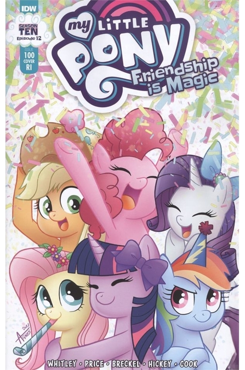 My Little Pony Friendship Is Magic #100 Cover C 1 For 10 Garbowska Incentive