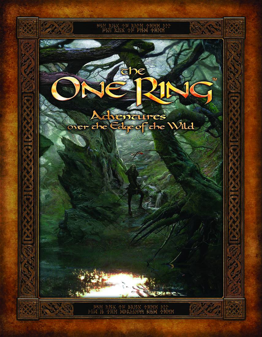 The One Ring Adventures Over Edge Wild Core Rulebook Set