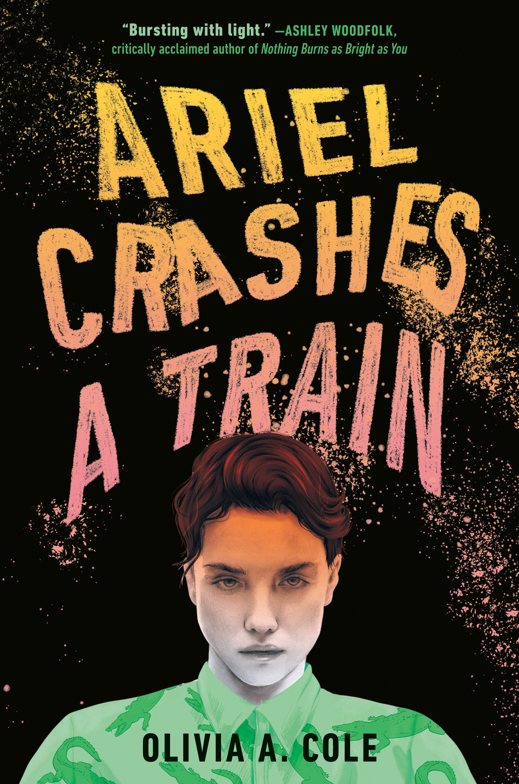 Ariel Crashes A Train (Hardcover Book)