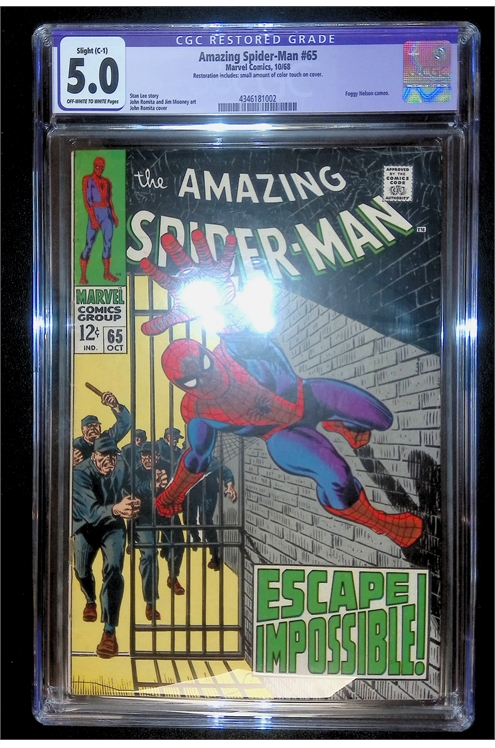 The Amazing Spider-Man #65 - Cgc 5.0