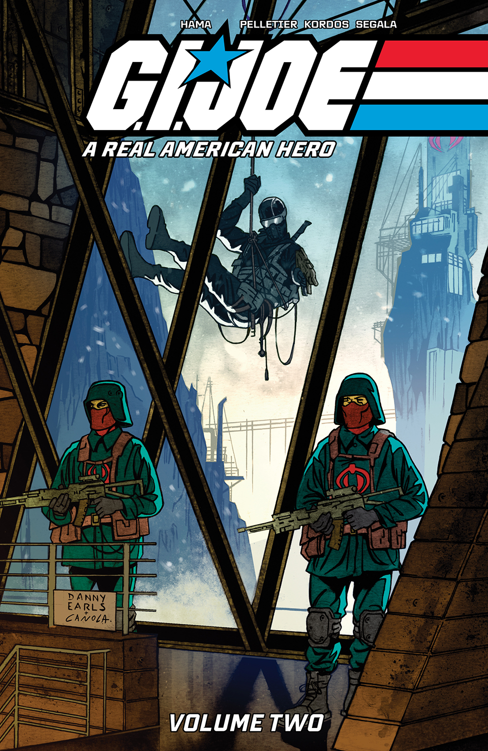 G.I. Joe A Real American Hero Graphic Novel Volume 2 Direct Market Exclusive Danny Earls Cover