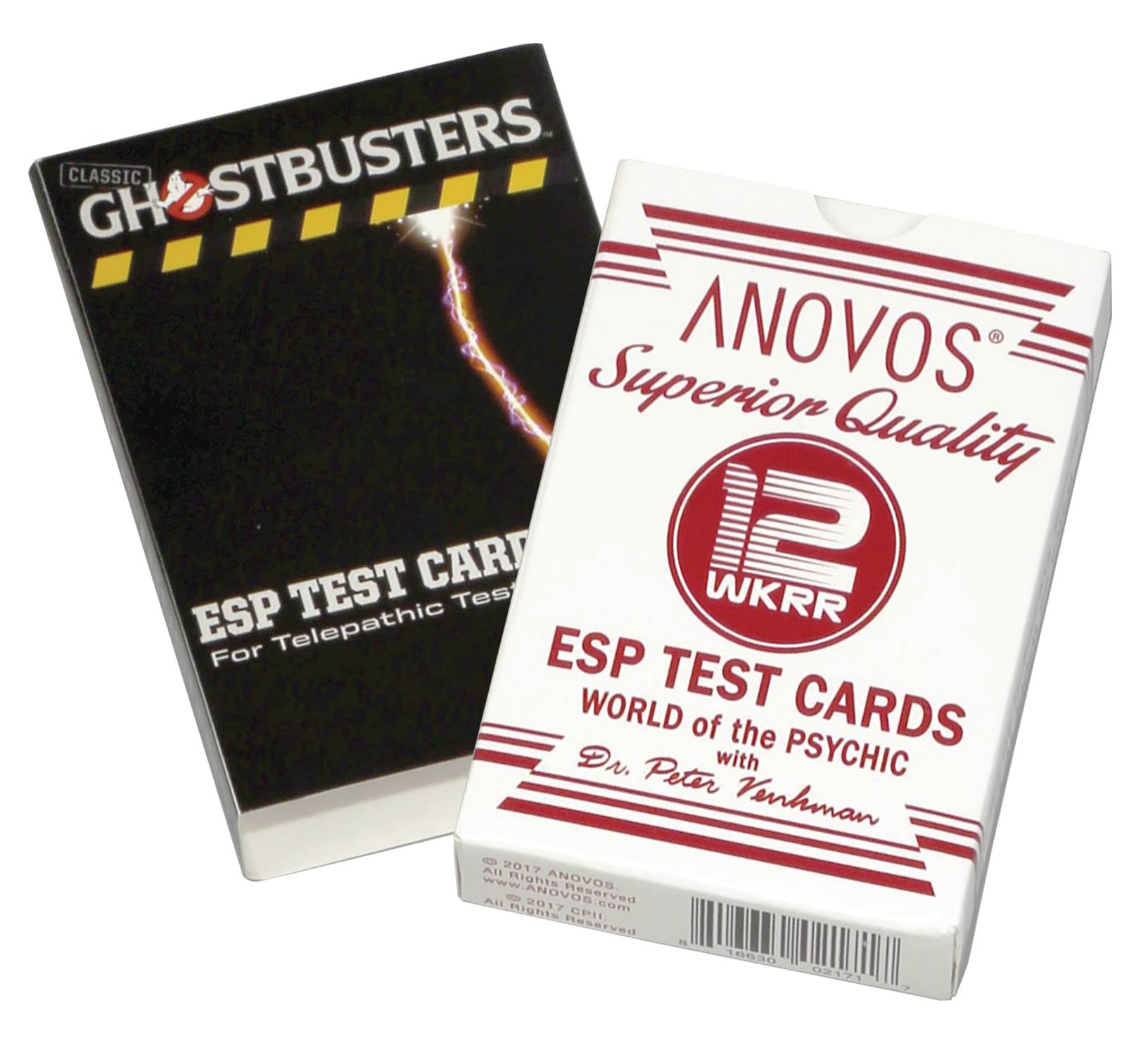 Ghostbusters Dr. Venkman Esp Test Card Game