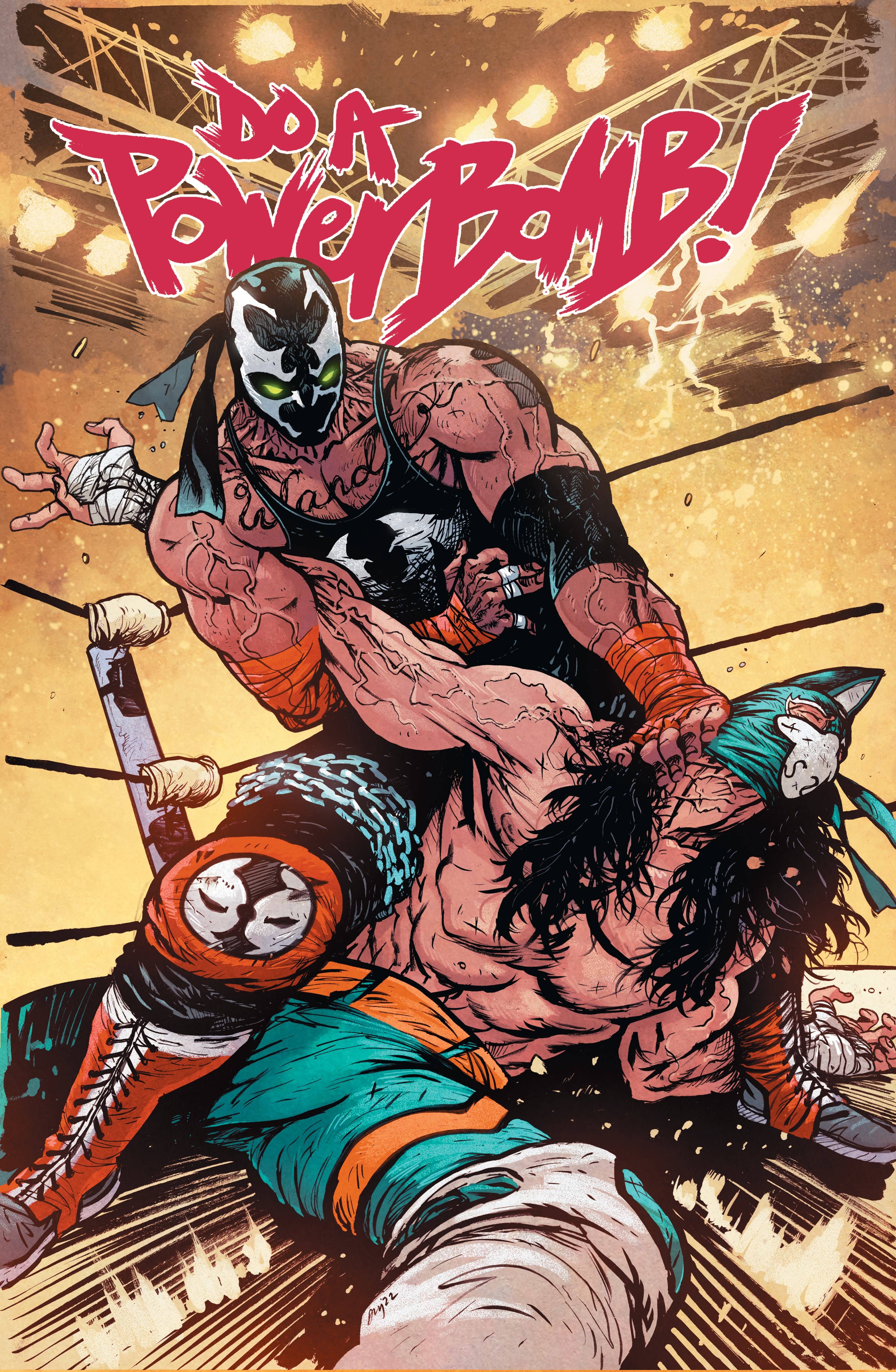 Do A Powerbomb #7 Cover C Spawn 30th Anniversary Variant (Of 7)