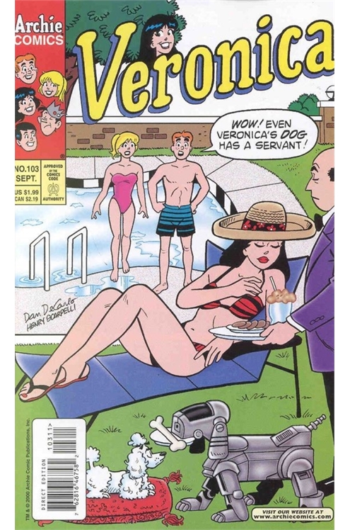 Veronica Volume 1 #103 Newsstand Edition