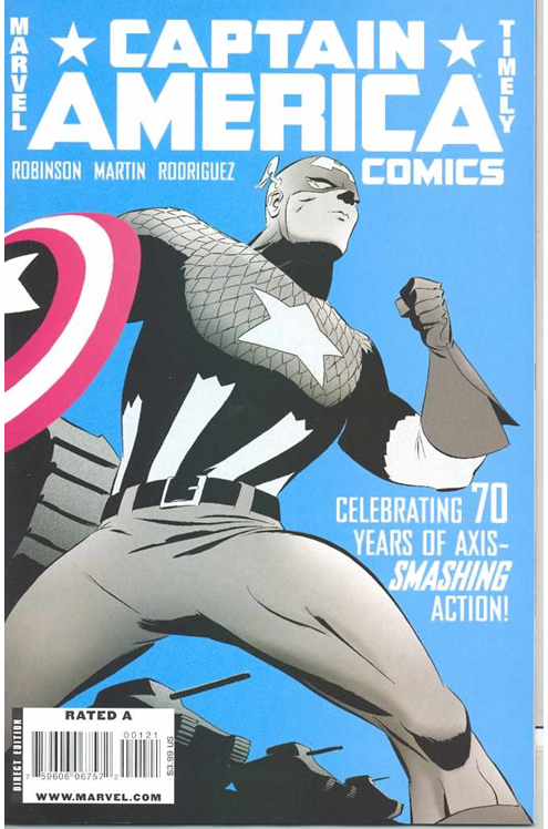 Captain America Comics 70th Anniversary Special #1 Martin Variant