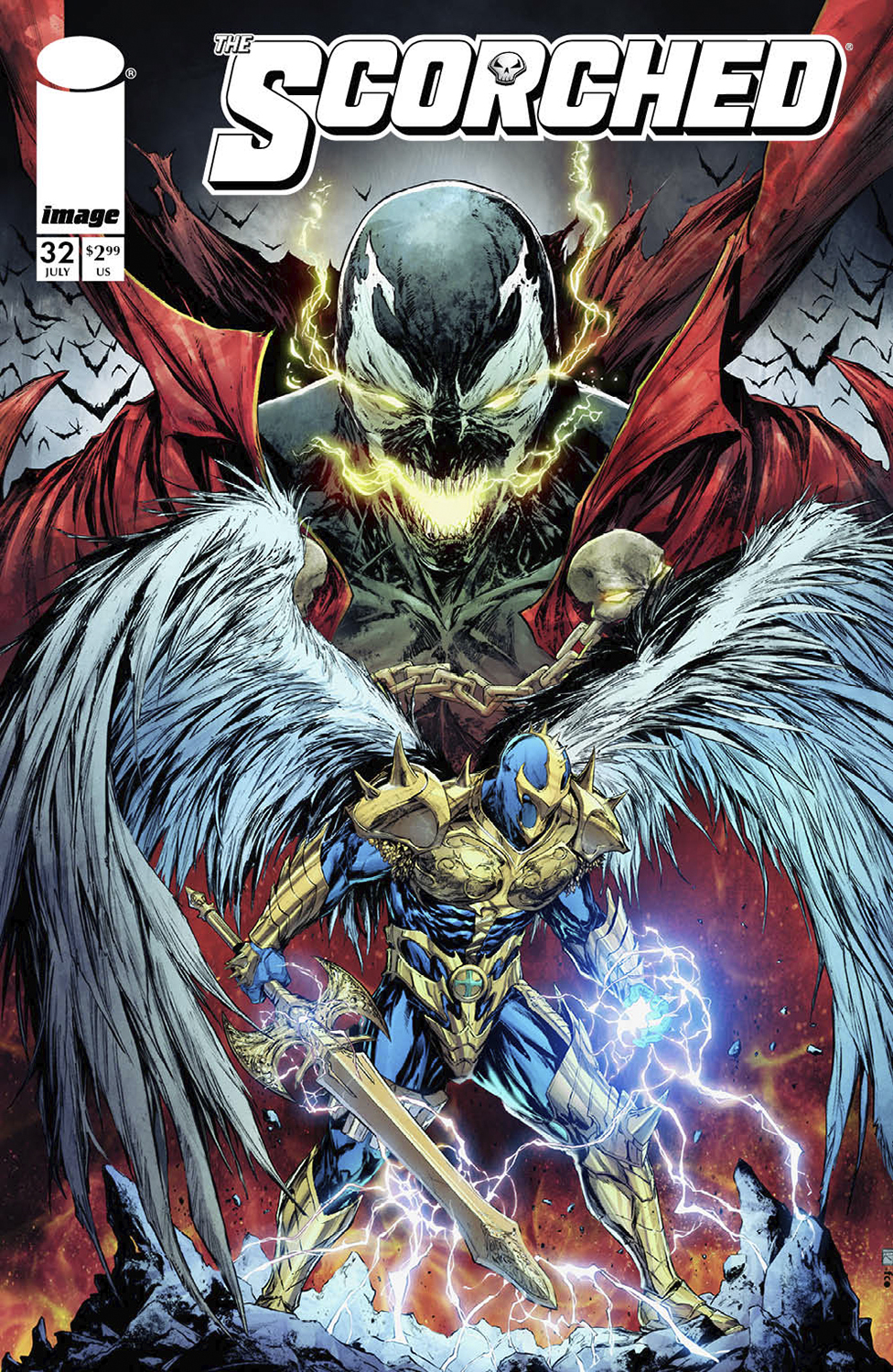 Spawn Scorched #32 Cover B Raymond Gay Variant