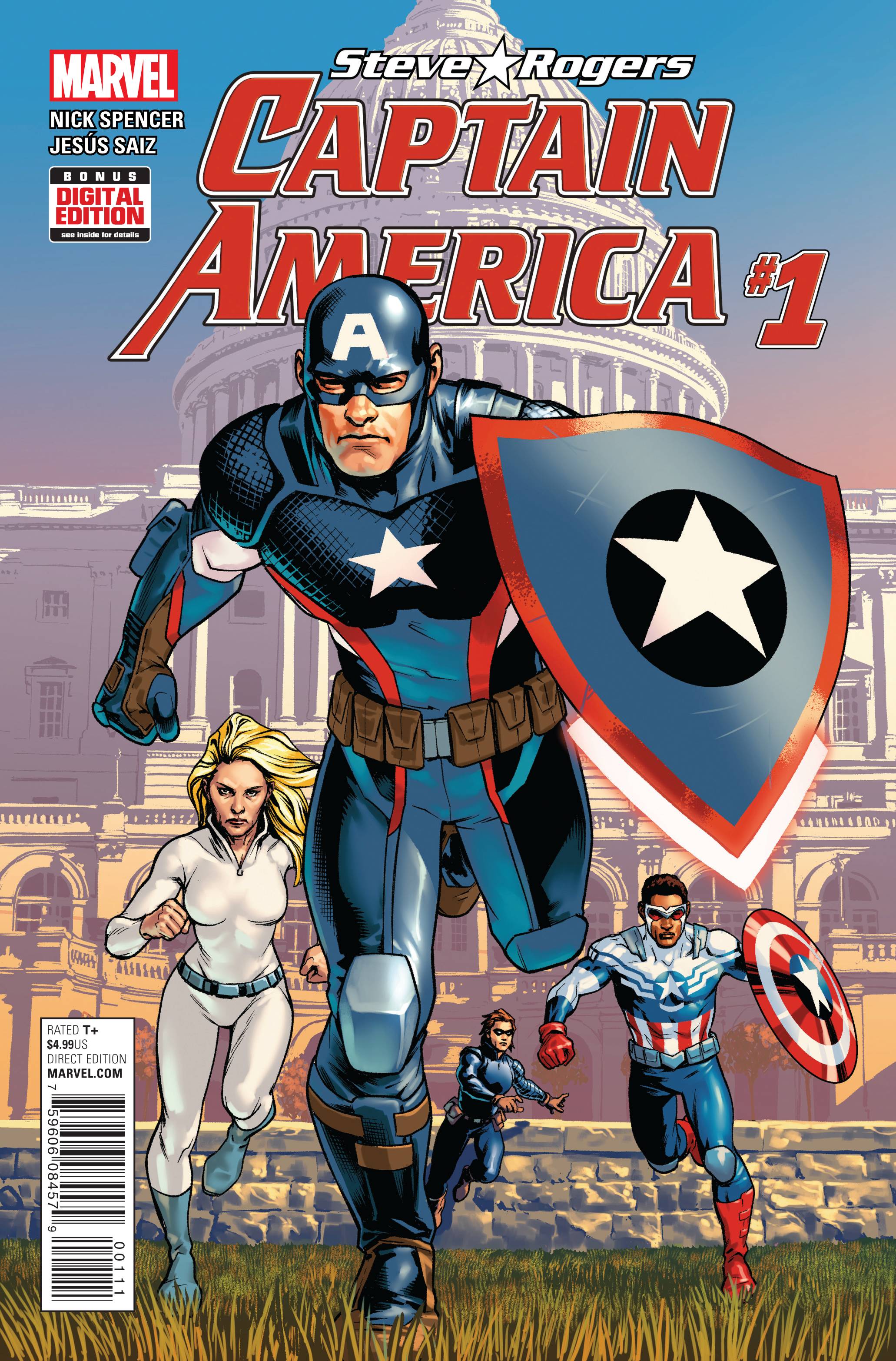 Captain America Steve Rogers #1 (2016)