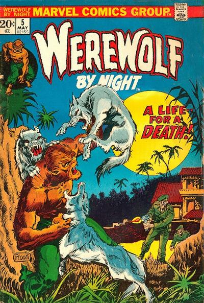 Werewolf By Night #5 - Vg+ 4.5