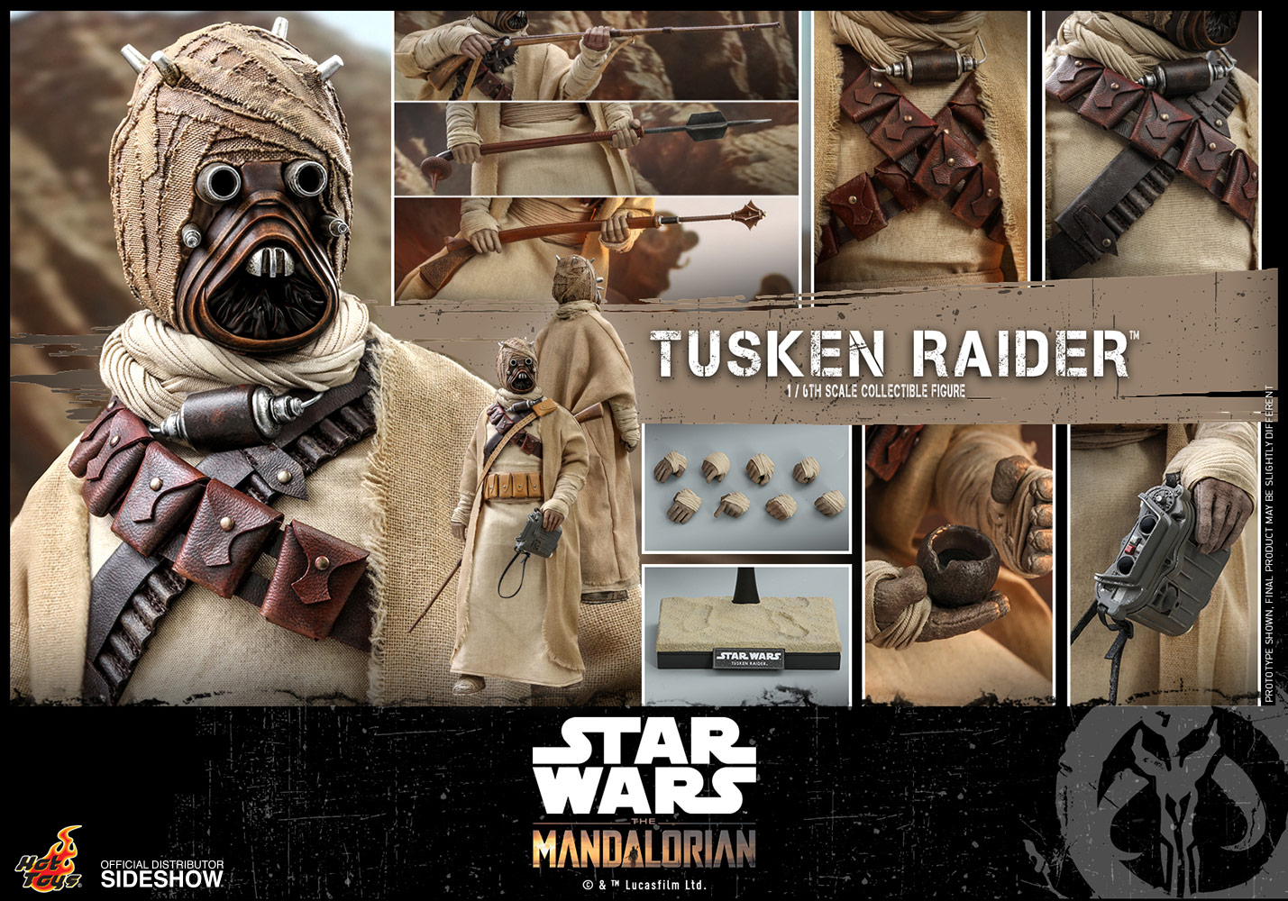 Tusken Raider The Mandalorian Sixth Scale Figure By Hot Toys