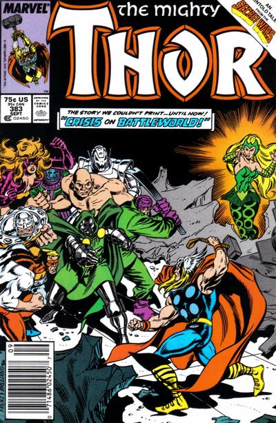 Thor #383 [Newsstand]-Good (1.8 – 3)