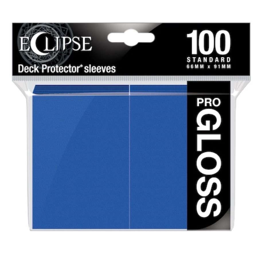 Ultra Pro Eclipse Gloss Standard Sleeves: Pacific Blue (100ct)