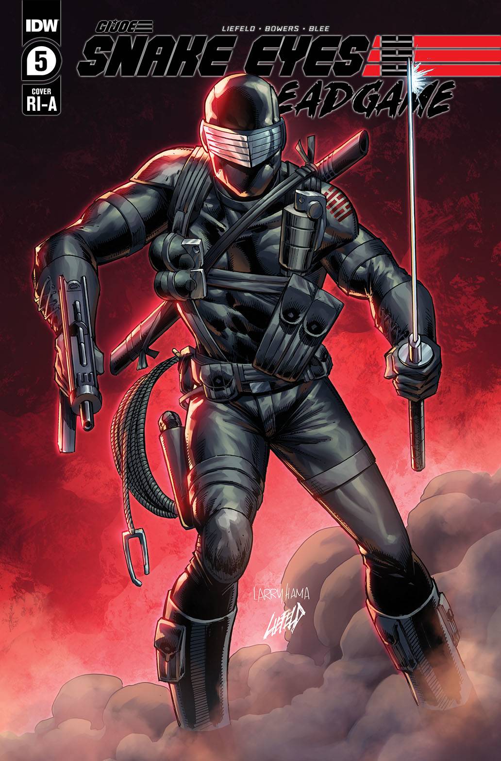 Snake Eyes Deadgame #5 Hama Liefeld 1:10 Variant