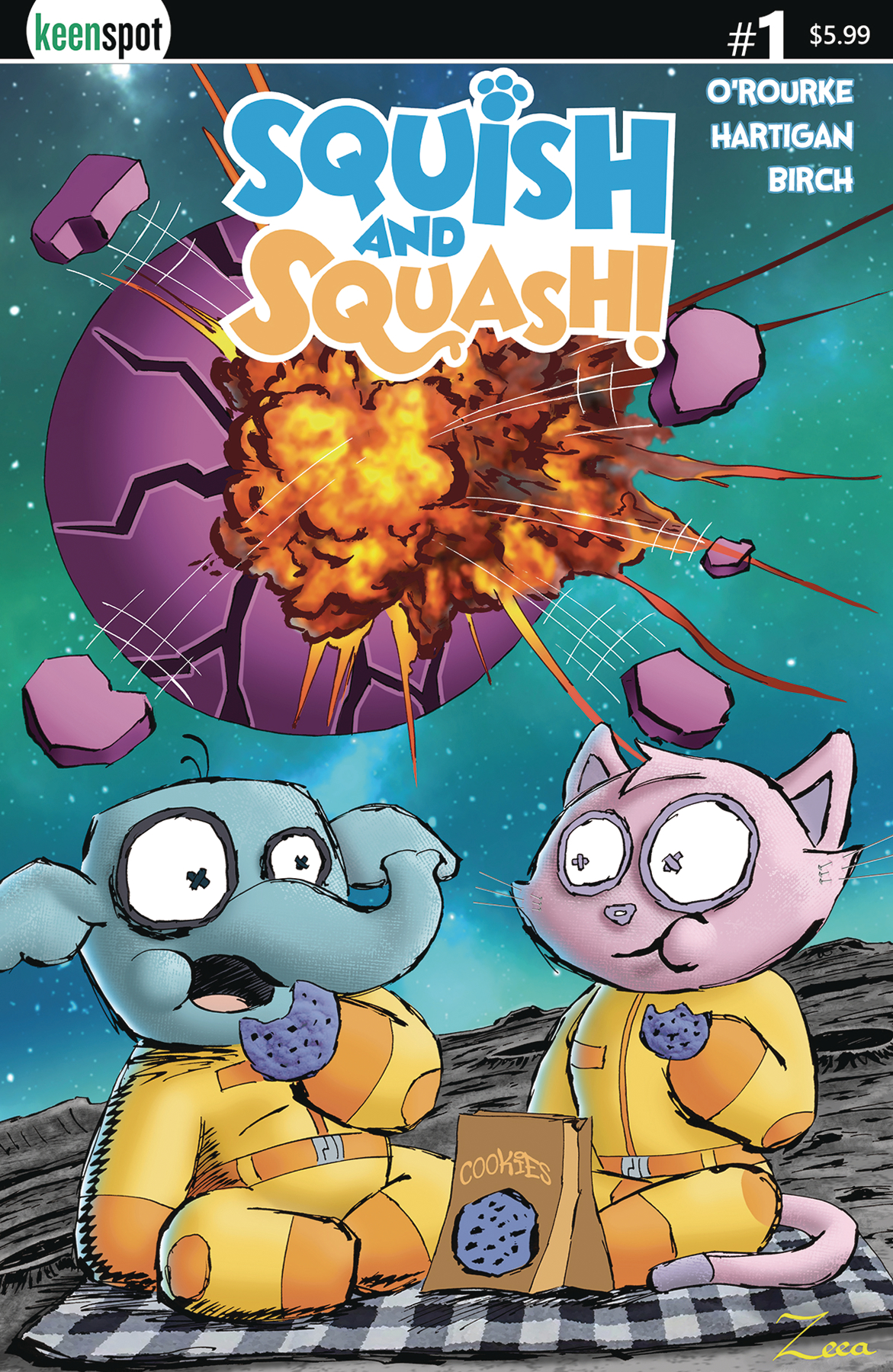 Squish & Squash #1 Cover B Zeea Adams