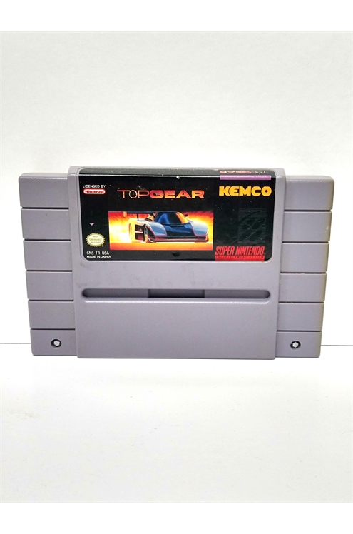 Super Nintendo Snes Top Gear Cartridge Only (Good)