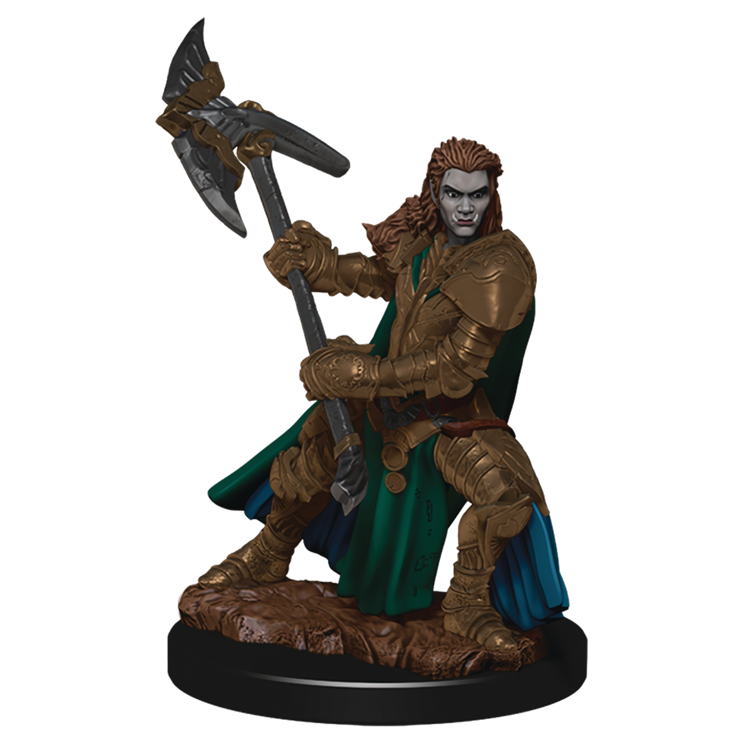 Dungeons & Dragons Icons Realm Premium Painted Fig Half-Orc Fighter Female