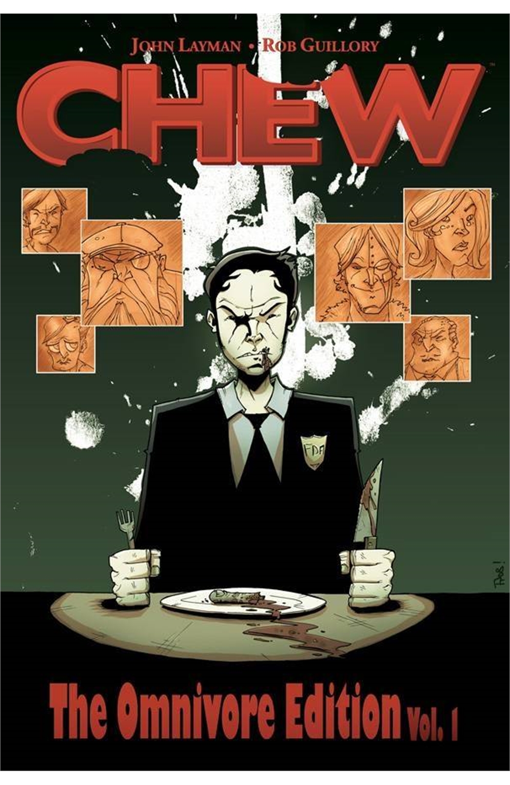 Chew Omnivore Edition Hardcover Volume 1 (Remarked Edition)