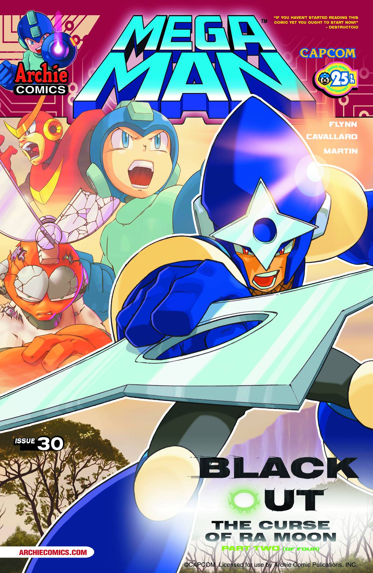 Mega Man #30 Regular Cover