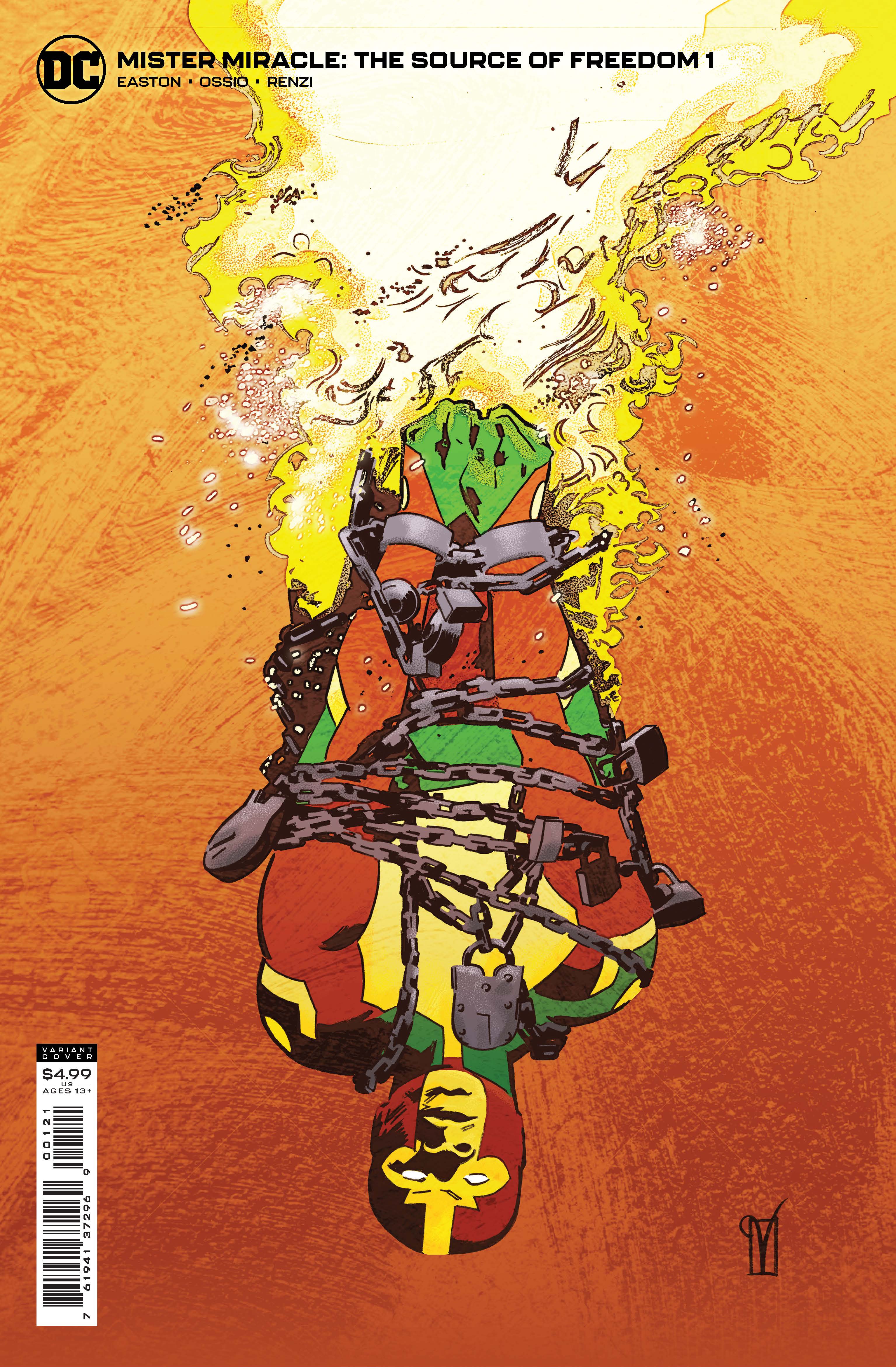 Mister Miracle The Source of Freedom #1 Cover B Valentine De Landro Card Stock Variant (Of 6)