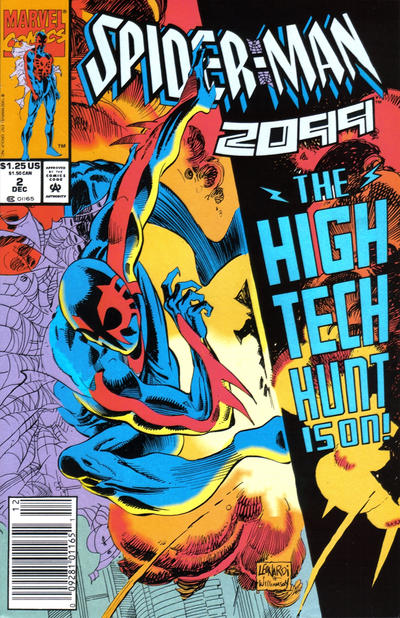 Spider-Man 2099 #2 [Newsstand]-Very Fine