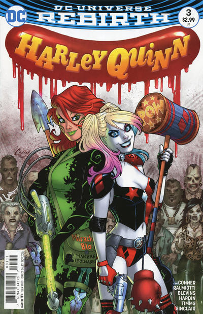 Harley Quinn #3 [Amanda Conner Cover](2016)-Very Fine (7.5 – 9)