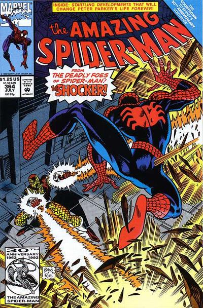 The Amazing Spider-Man #364 [Direct]-Fine 