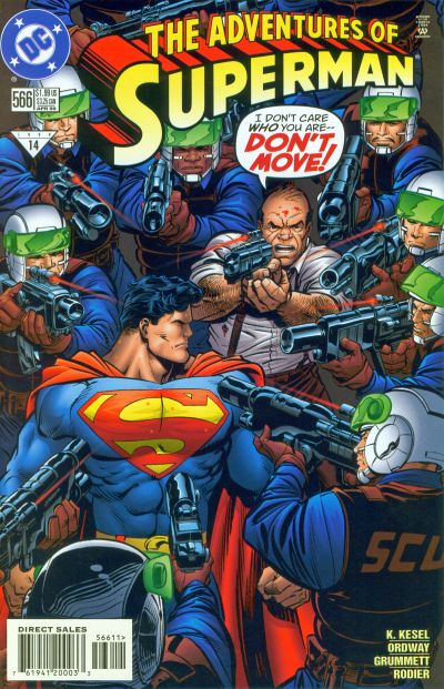 Adventures of Superman #566 [Direct Sales]-Very Fine (7.5 – 9)