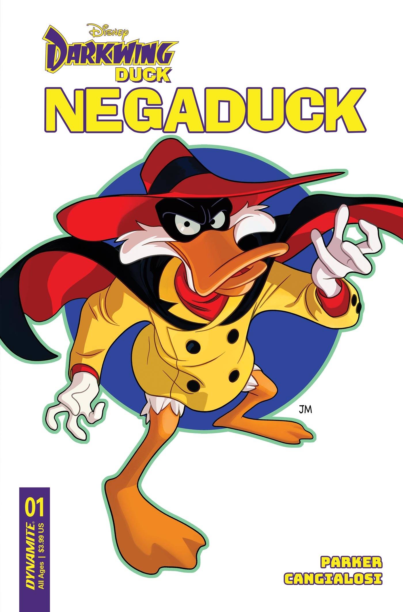 Negaduck #1 Cover N 1 for 20 Incentive Middleton Decal