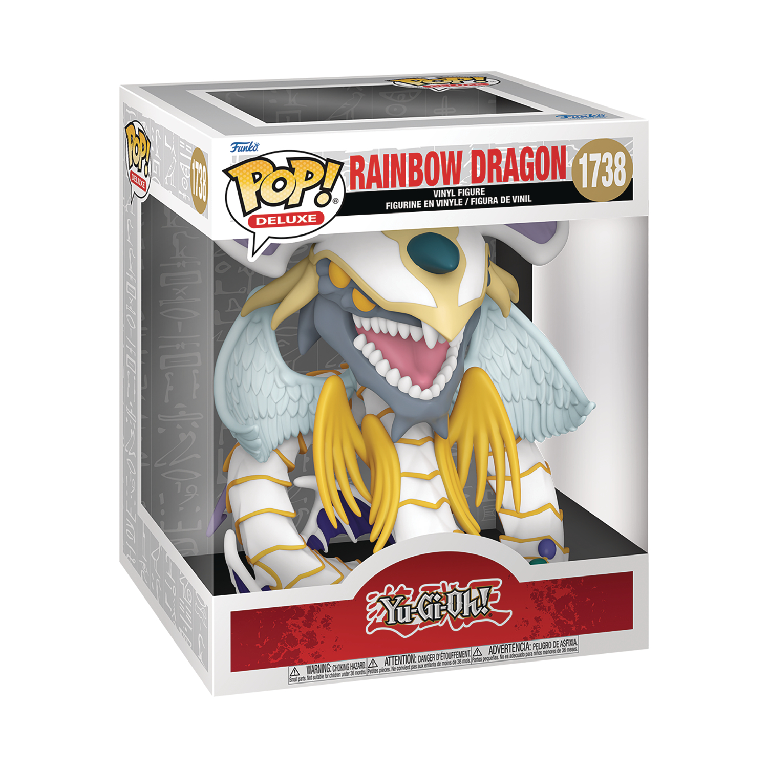 Pop Animation Yu-Gi-Oh Rainbow Dragon Deluxe Vinyl Figure