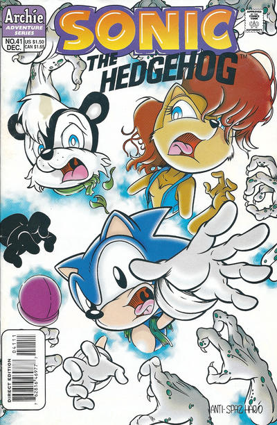 Sonic The Hedgehog #41-Very Fine