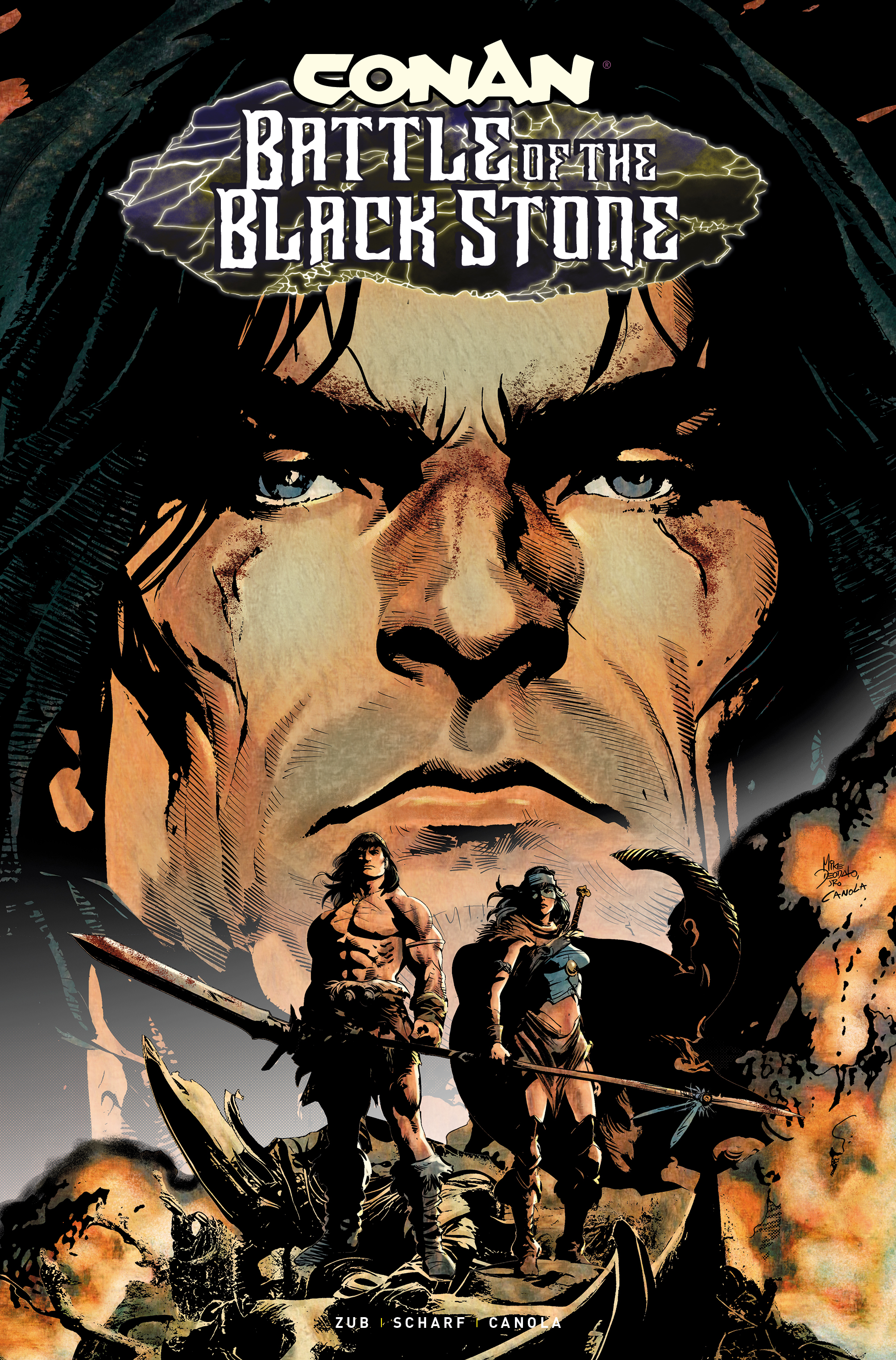 Conan the Barbarian Battle of the Blackstone #4 Cover C Deodato (Mature) (Of 4)