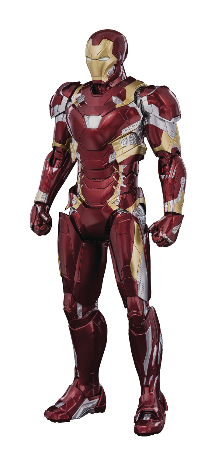 Marvel Infinity Saga Iron Man Mark 46 Deluxe 1/12 Scale Action ...