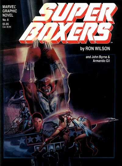 Marvel Graphic Novel 8 Super Boxers