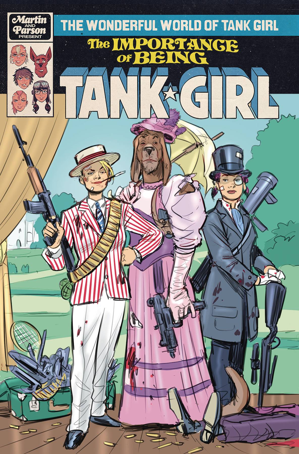 Wonderful World of Tank Girl #2 Cover B Wahl (Mature)