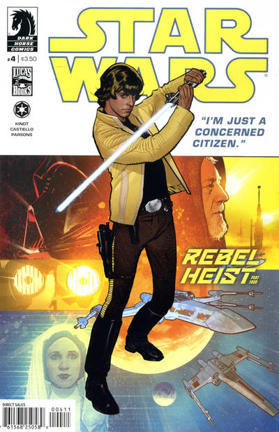 Star Wars Rebel Heist #4 (2014) Hughes Main Cover