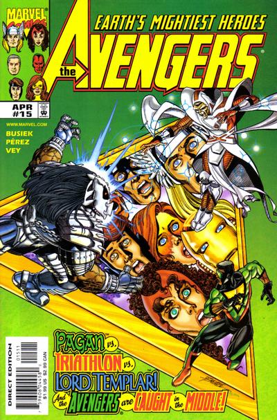 Avengers #15 [Direct Edition]-Very Fine (7.5 – 9)