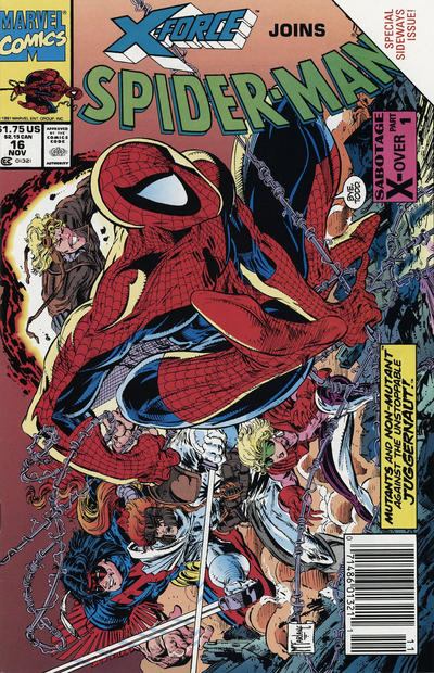 Spider-Man #16 [Newsstand]-Good (1.8 – 3)