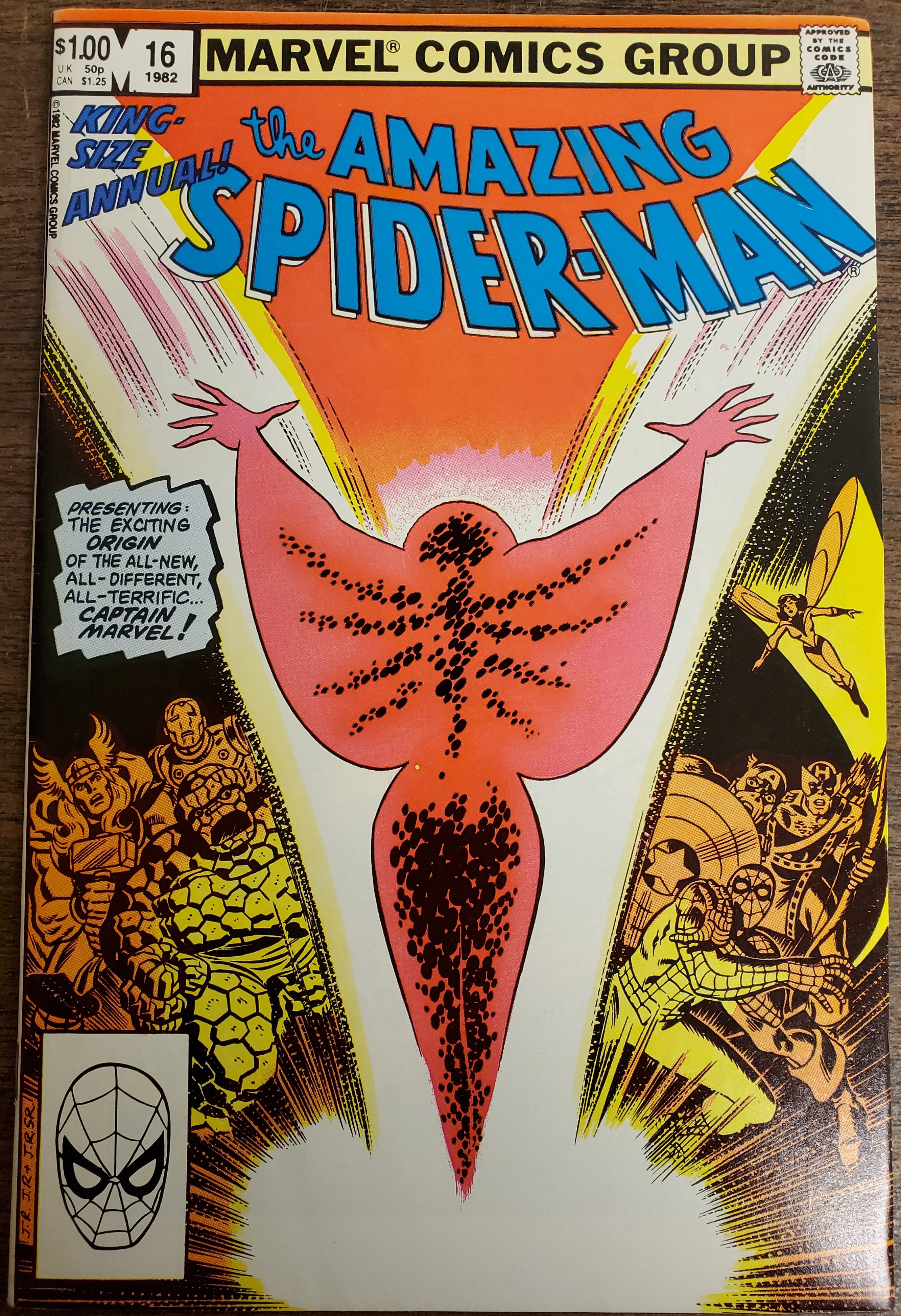 The Amazing Spider-Man Annual #16 [Direct](1964) - Vf+ 8.5 1st App Monica Rambeau