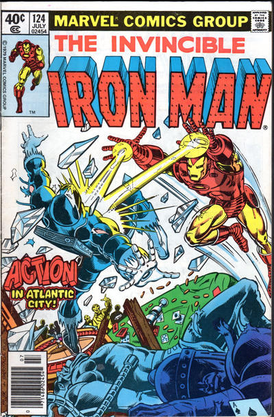 Iron Man #124 [Newsstand]-Fine