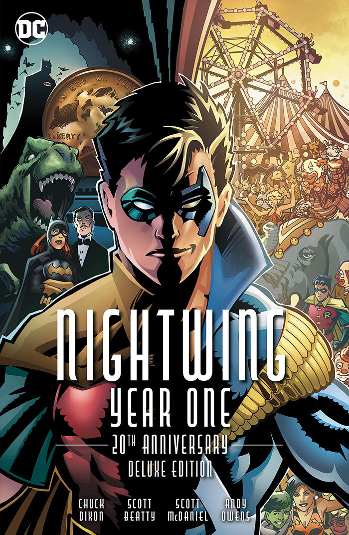 Nightwing Year One 20th Anniversary Deluxe Edition Hardcover Book Market Scott McDaniel Edition