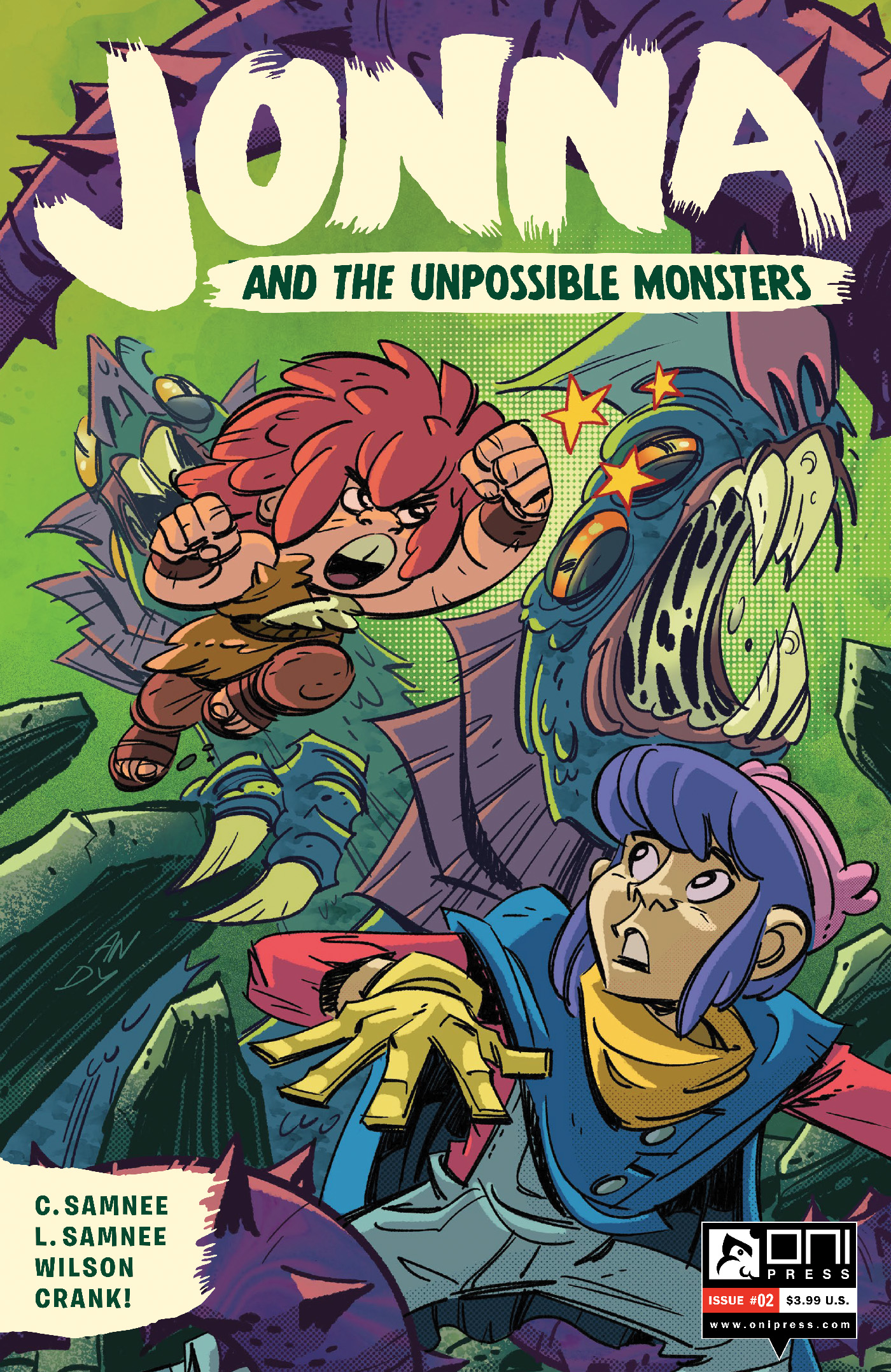 Jonna and the Unpossible Monsters #2 Cover B Suriano