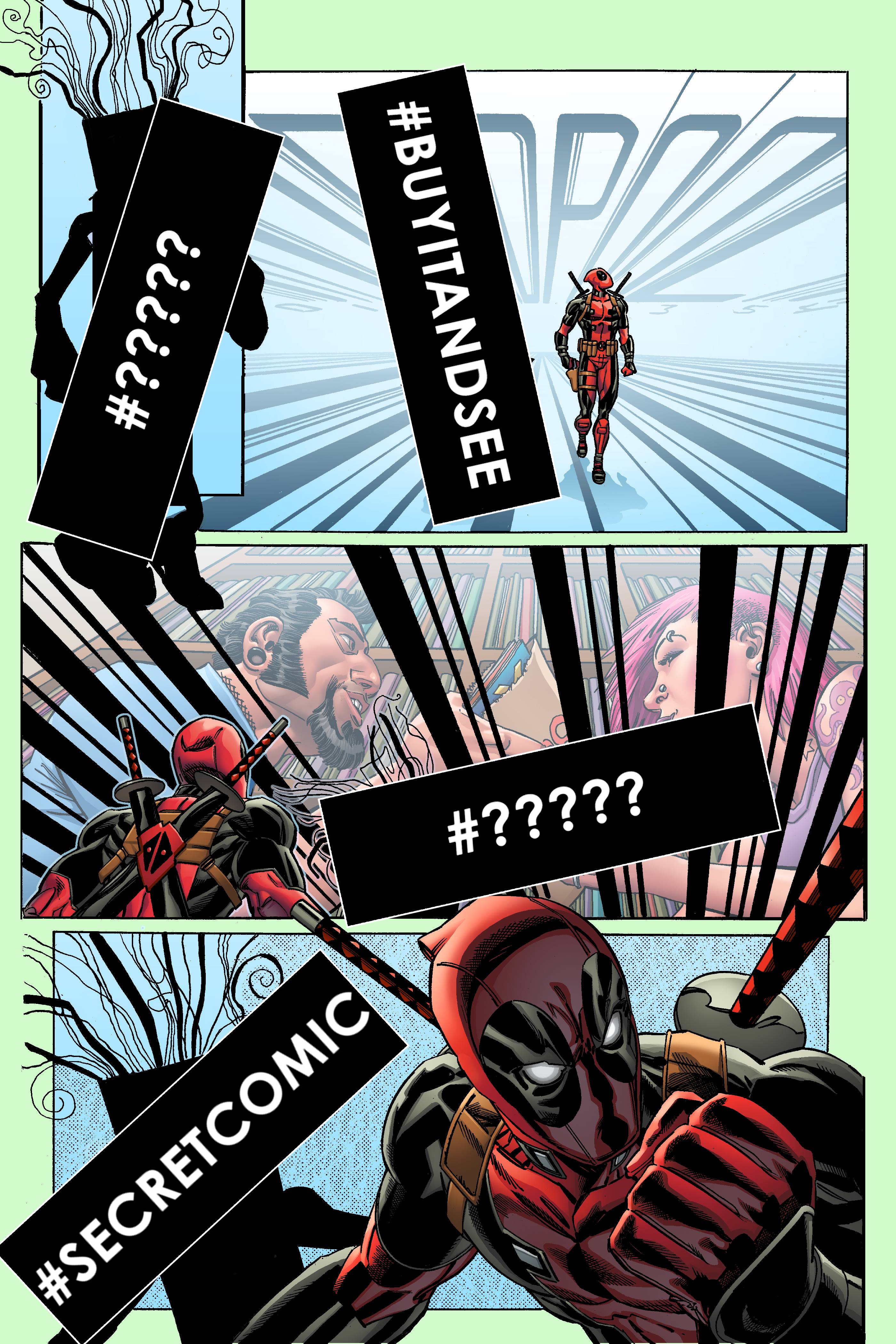 Deadpool #4 (Koblish Secret Comic Variant) (2015)