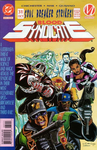 Blood Syndicate #31 - Vf+ 8.5