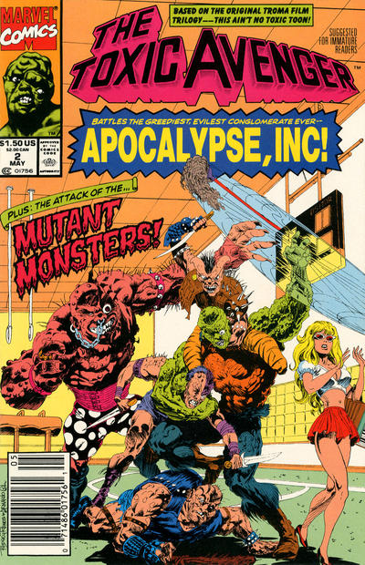 Toxic Avenger #2 [Newsstand](1991)-Fine (5.5 – 7)