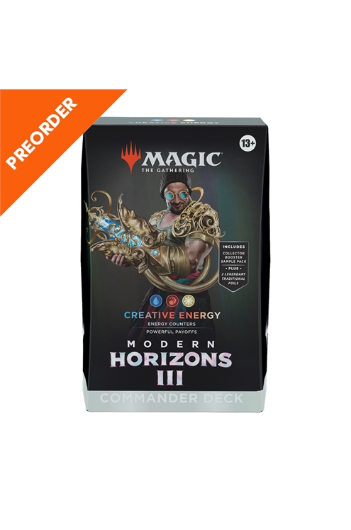 Preorder - Magic The Gathering: Modern Horizons 3 Commander Deck - Creative Energy