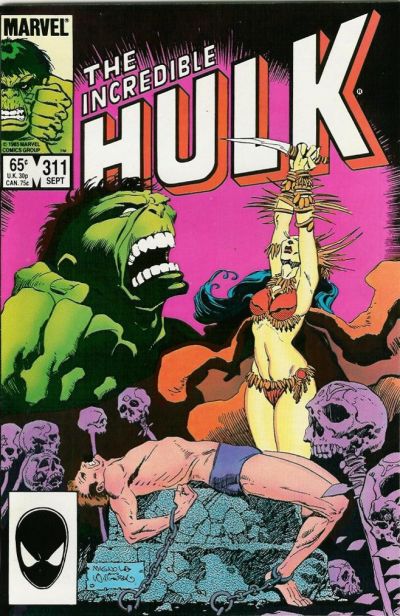 The Incredible Hulk #311 [Direct]-Fine (5.5 – 7)