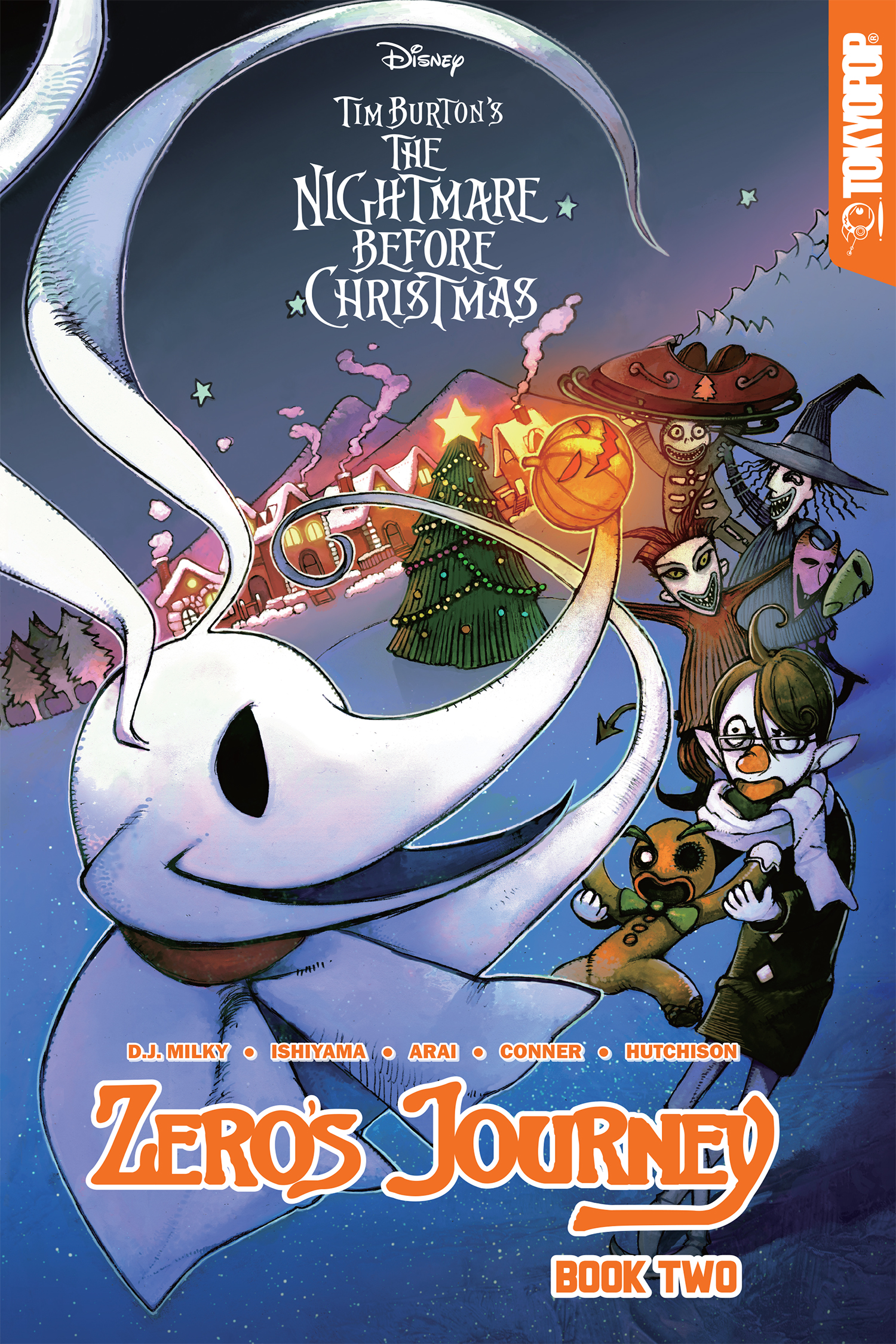 Disney Manga Nightmare Christmas Zeros Journey Manga Volume 2