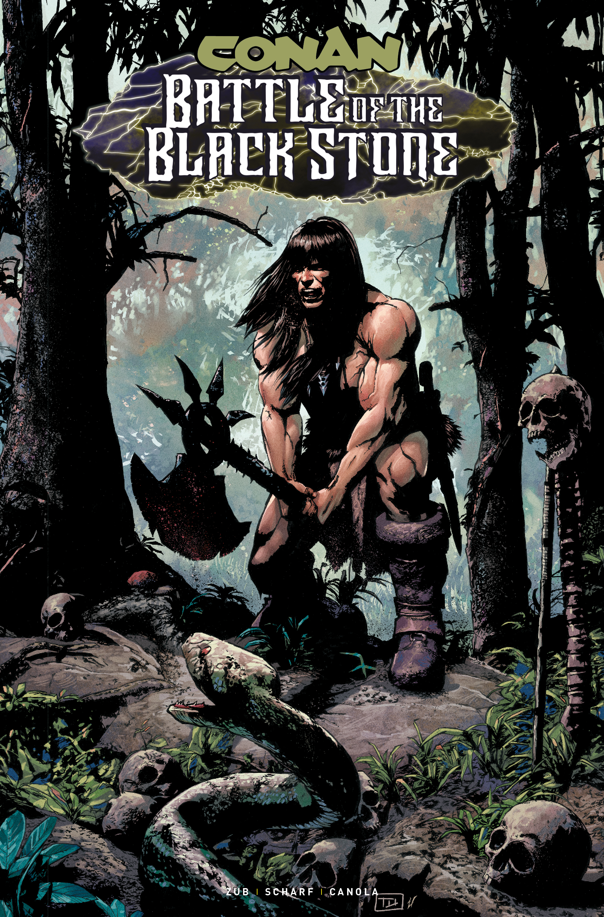 Conan the Barbarian Battle of the Blackstone #4 Cover A Nachlik (Mature) (Of 4)