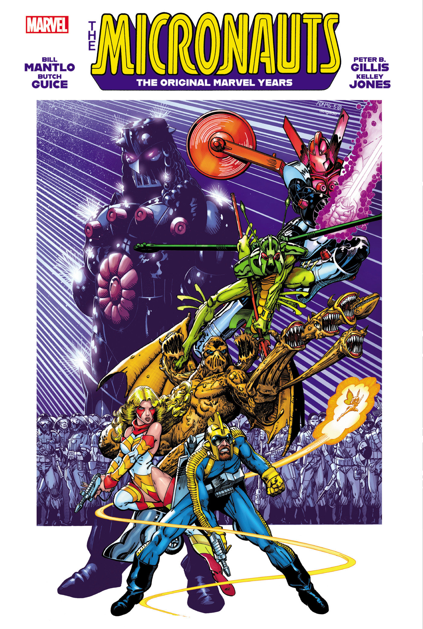 Micronauts: The Original Marvel Years Omnibus Hardcover Volume 3 Arthur Adams Cover (Direct Market Edition)